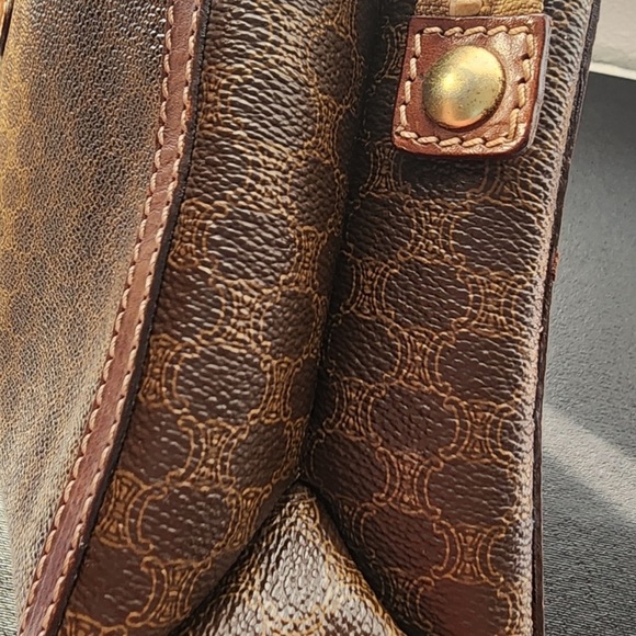 Celine Macadam Vintage Clutch/Zip Pouch EUC w/COA - Picture 3 of 7